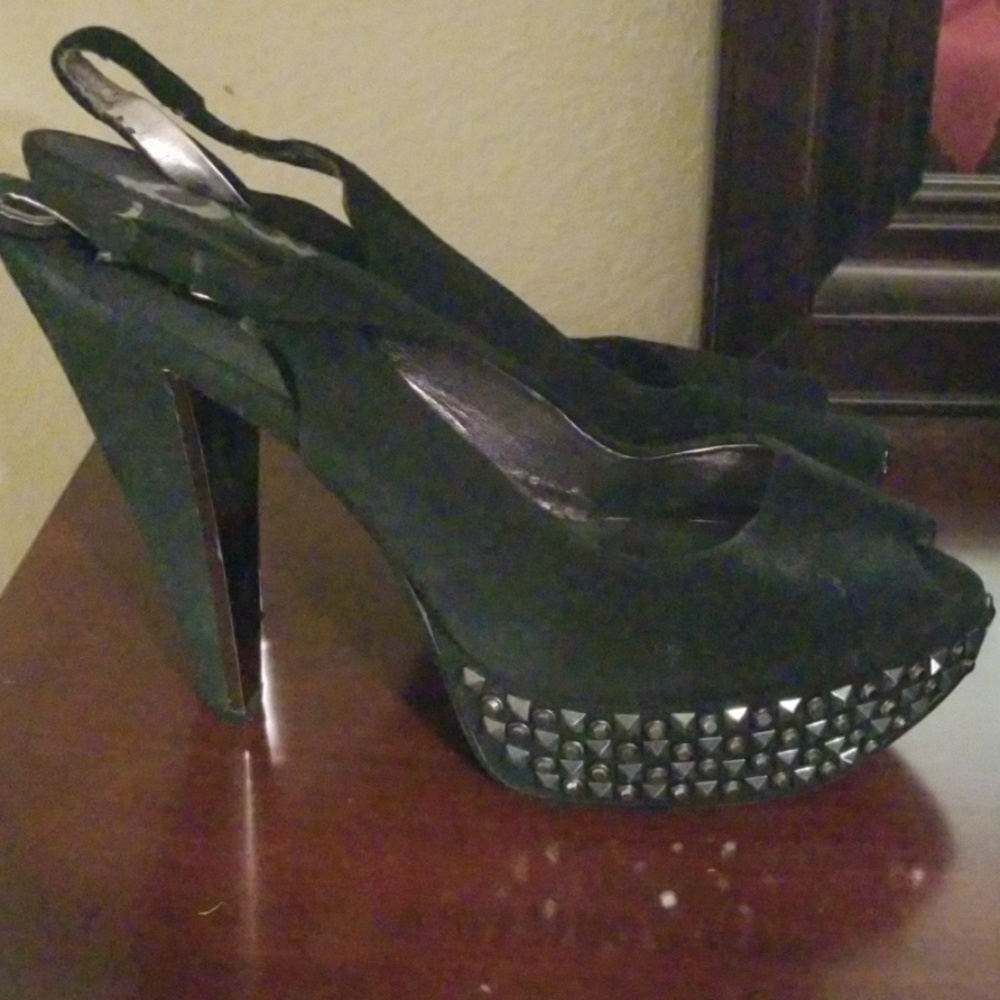 Black heels